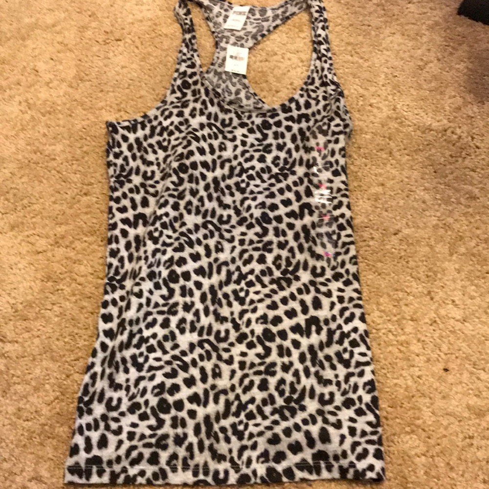 NWT! Leopard print tank top!